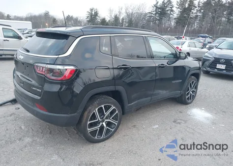 2025 Jeep Compass Limited 4X4 z USA, uszkodzony, nr VIN 3C4NJDCN4ST610104